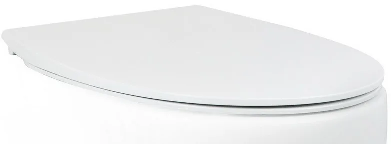Крышка-сиденье AeT Dot 2.0 C555R100 c микролифтом, белая Sancos — официальный сайт
