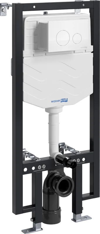 Система инсталляции для унитазов Wasserkraft Vils 56TLT.010.ME.WH02, с кнопкой смыва белой Sancos — официальный сайт
