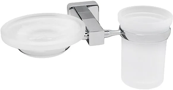 Стакан Wasserkraft Lippe K-6526 с мыльницей Sancos — официальный сайт