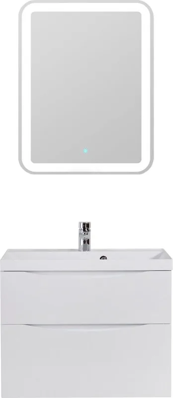 Тумба под раковину без столешницы BelBagno Marino H60 bianco lucido, 80 см Sancos — официальный сайт