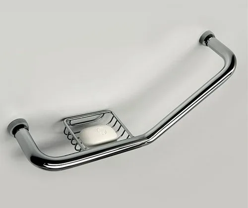 Поручень Wasserkraft K-1077Left с мыльницей Sancos — официальный сайт