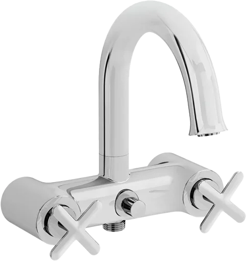 Смеситель для ванны с душем VitrA Origin Classic A42893, хром Sancos — официальный сайт