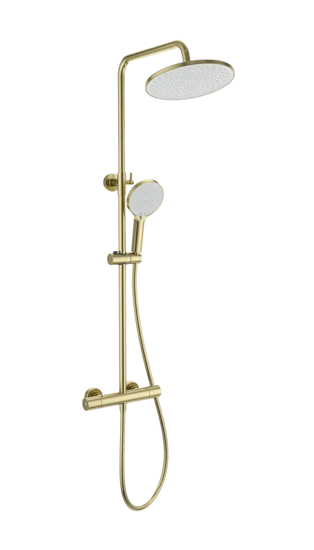 Душевая стойка Wonzon & Woghand INN 1 WW-B3013-T1-BG, брашированное золото Sancos — официальный сайт