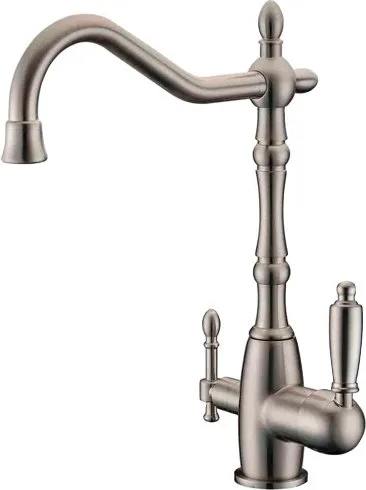 Смеситель для кухни Zorg Sanitary ZR 312 YF-33-nikel Sancos — официальный сайт