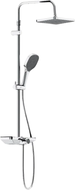 Душевая стойка Damixa Merkur 940730000, хром Sancos — официальный сайт
