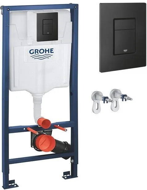 Система инсталляции для унитазов Grohe Solido 38811KF0, 3 в 1 с кнопкой смыва Sancos — официальный сайт