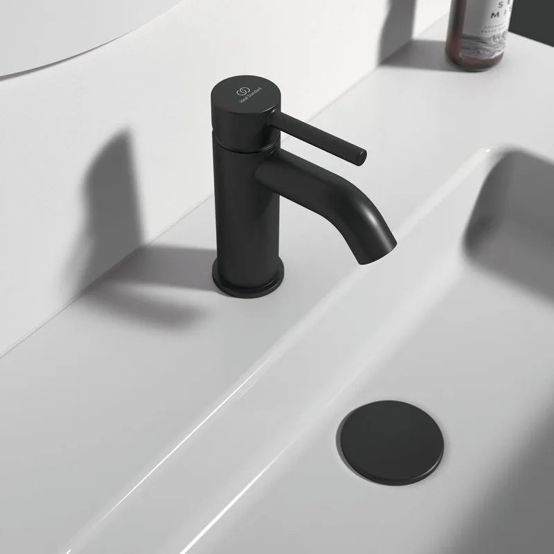 Смеситель для раковины Ideal Standard Kolva BC666U4 матовый черный Sancos — официальный сайт