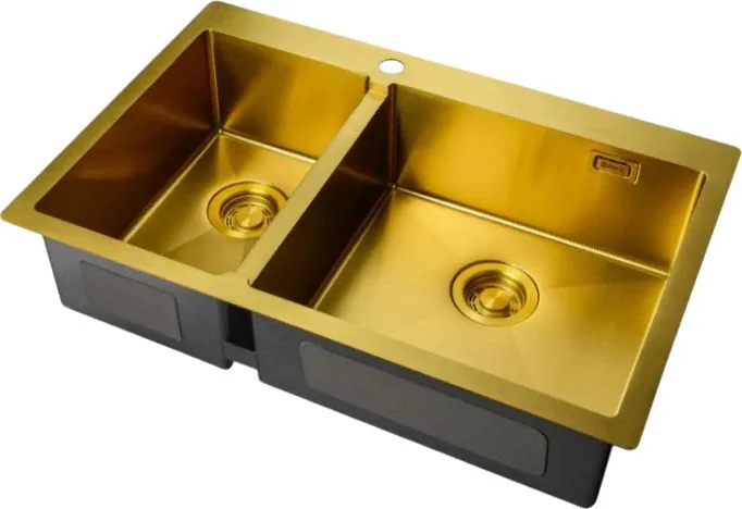 Мойка кухонная Zorg Light ZL R 780-2-510-R BRONZE Sancos — официальный сайт