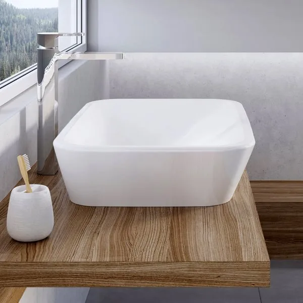 Накладная раковина Ravak Ceramic 600 R Sancos — официальный сайт
