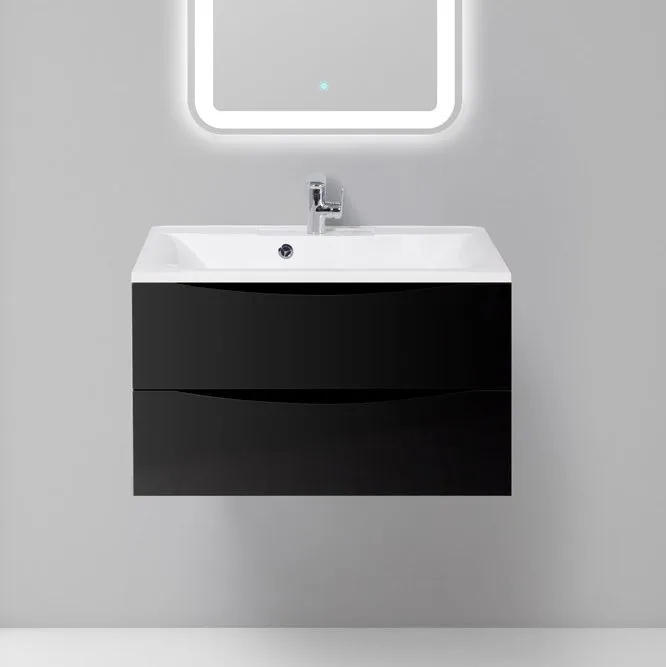 Тумба под раковину без столешницы BelBagno Marino 80 nero lucido Sancos — официальный сайт