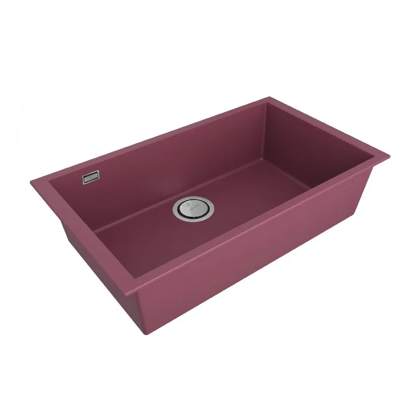 Мойка кухонная Paulmark Neo classic 76 PM967644-ME merlot Sancos — официальный сайт