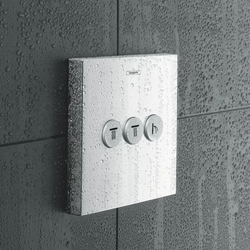 Переключатель потоков Hansgrohe ShowerSelect Trio/Quattro 15764000 на три потребителя Sancos — официальный сайт