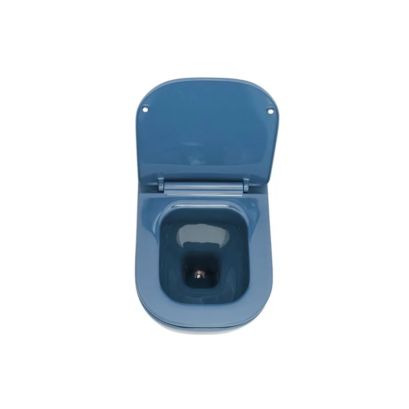 Унитаз подвесной Plumberia Selection Ixo ceramica KIT XO5000BD Slim безободковый, с микролифтом, гля Sancos — официальный сайт