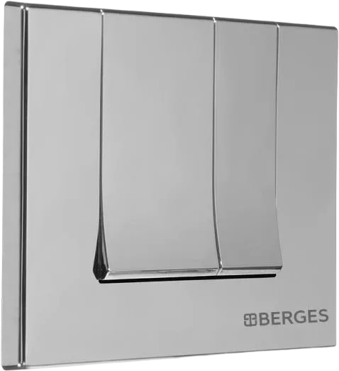 Система инсталляции для унитазов Berges Novum 040243, с кнопкой смыва, хром глянец Sancos — официальный сайт