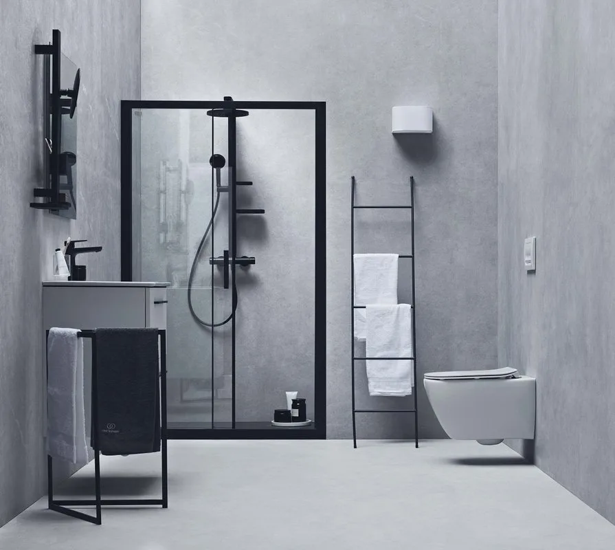 Смеситель Ideal Standard Cerafine O BD131XG silk black Sancos — официальный сайт