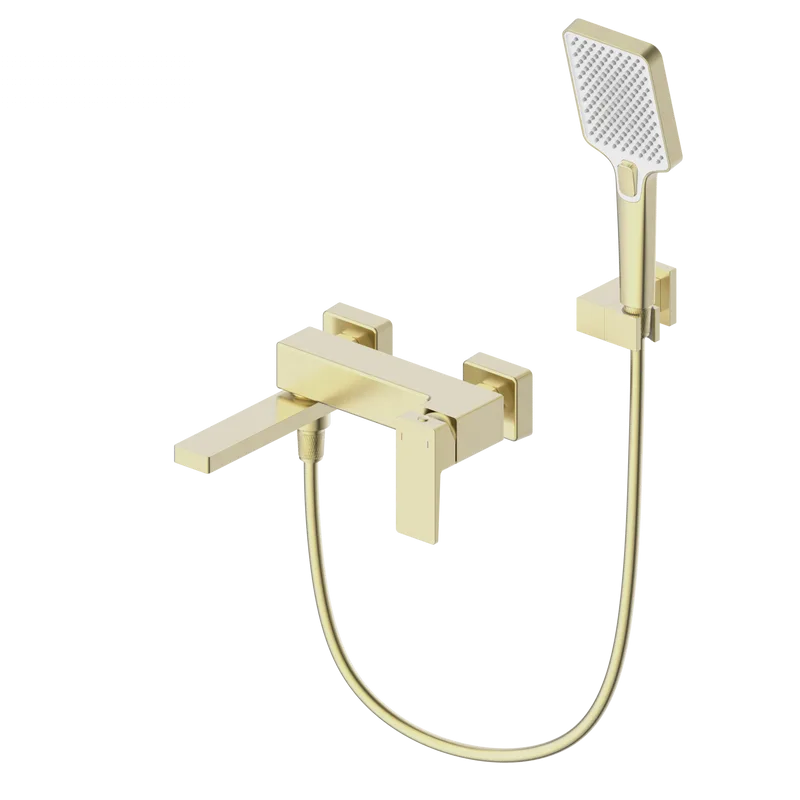 Смеситель для ванны с душем Wonzon & Woghand WW-88037068-BG, брашированное золото Sancos — официальный сайт