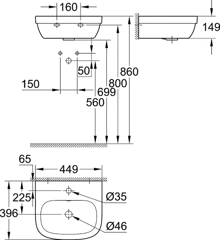 Раковина Grohe Euro Ceramic 39324000 Sancos — официальный сайт