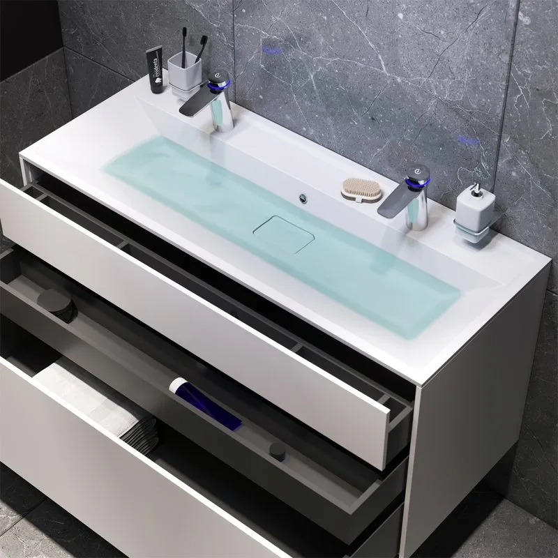 Тумба под раковину без столешницы AM.PM Inspire V2.0 120 белый матовый Sancos — официальный сайт