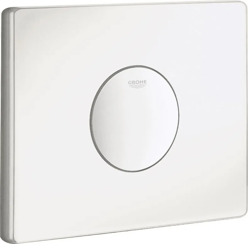 Кнопка смыва Grohe Skate 38573SH0 белая Sancos — официальный сайт