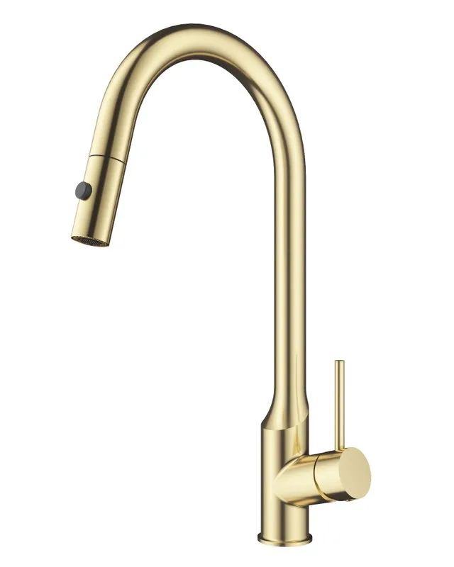 Смеситель для кухни Wonzon & Woghand WW-A21252-BG брашированное золото Sancos — официальный сайт