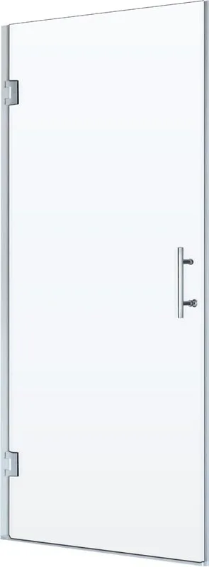 Душевая дверь в нишу RGW Hotel HO-011 800х1950 профиль хром, стекло прозрачное Sancos — официальный сайт