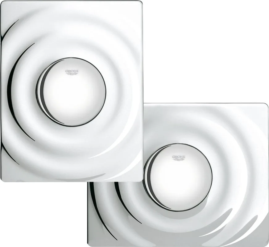 Кнопка смыва Grohe Surf 38574000, хром Sancos — официальный сайт