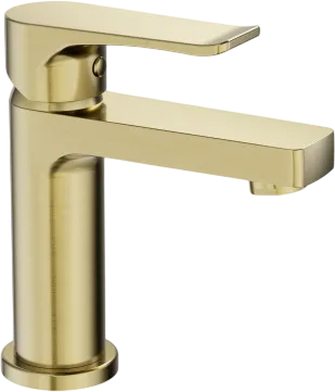 Смеситель для раковины Wonzon & Woghand WW-A40222-BG брашированное золото Sancos — официальный сайт