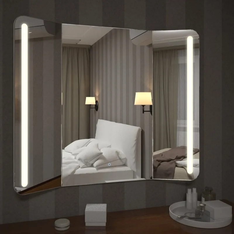 Зеркало Art&Max Trento 100х80 со створками Sancos — официальный сайт