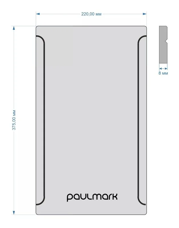Разделочная доска Paulmark Platte 375 дуб делано Sancos — официальный сайт
