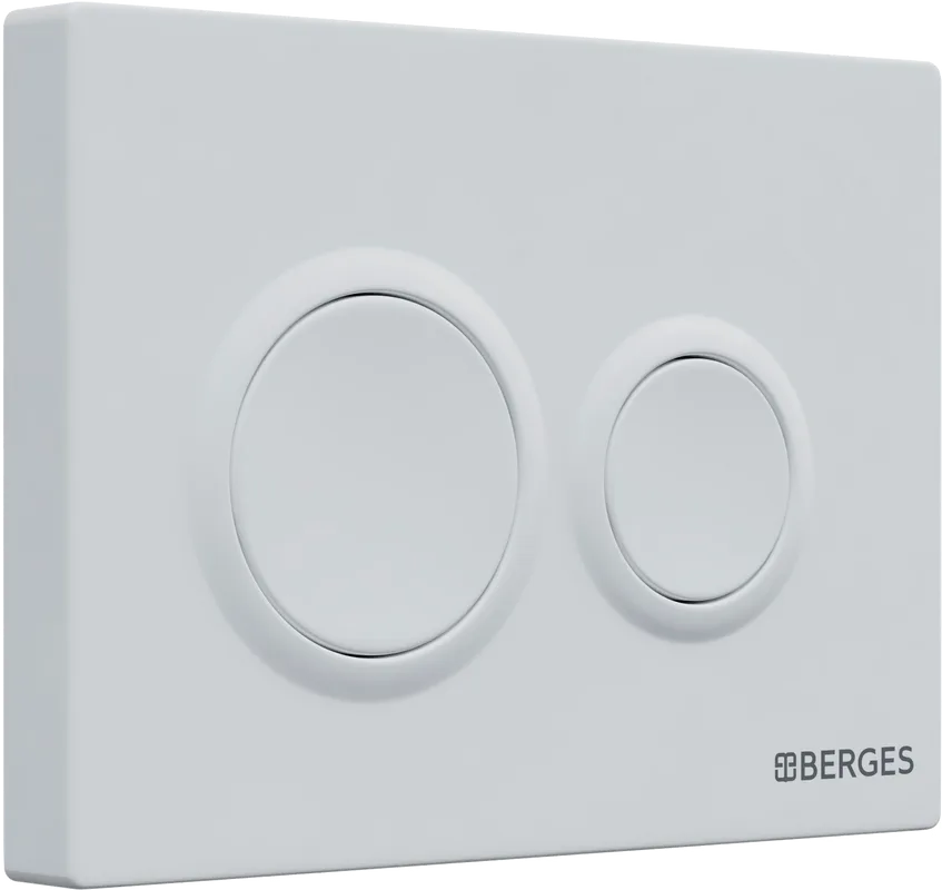 Система инсталляции для унитазов Berges Novum O4, с кнопкой смыва, белая soft touch Sancos — официальный сайт