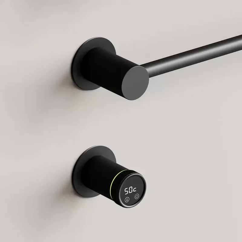 Полотенцесушитель электрический Sancos Linea, черный матовый, SC14001MB Sancos — официальный сайт