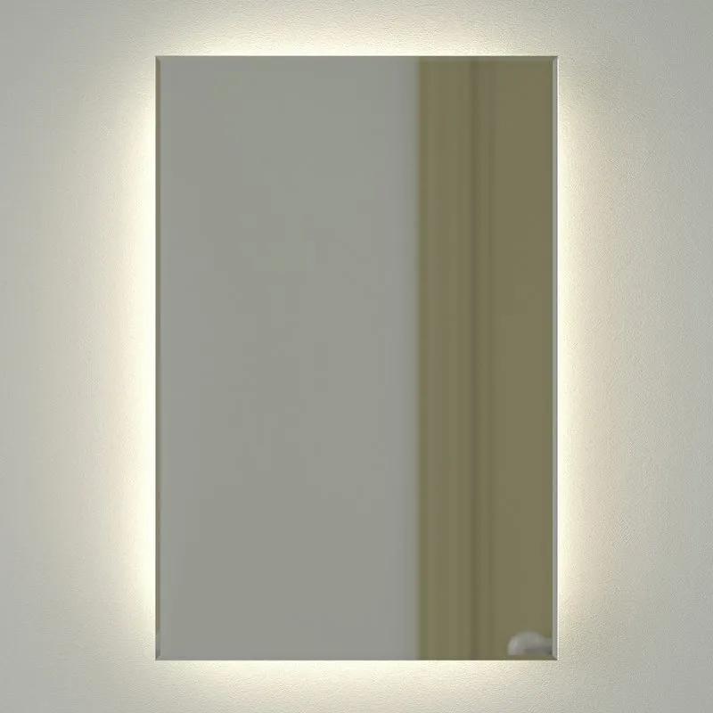 Зеркало Defesto Glow DF 2502 40х60 с LED-подсветкой, 4 500 K, без выключателя