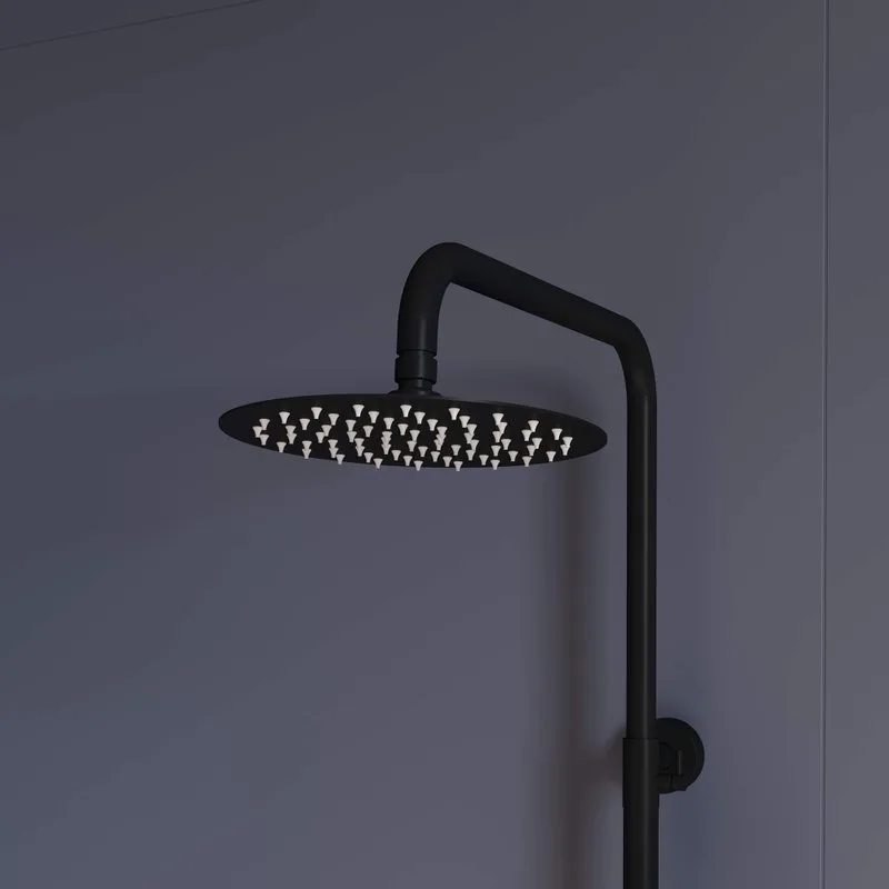 Душевая стойка RGW Shower Panels SP-24B, матовый черный Sancos — официальный сайт