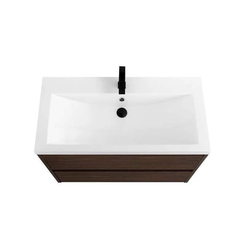 Тумба под раковину без столешницы Art&Max Family-M 75 подвесная, bourbon oak Sancos — официальный сайт