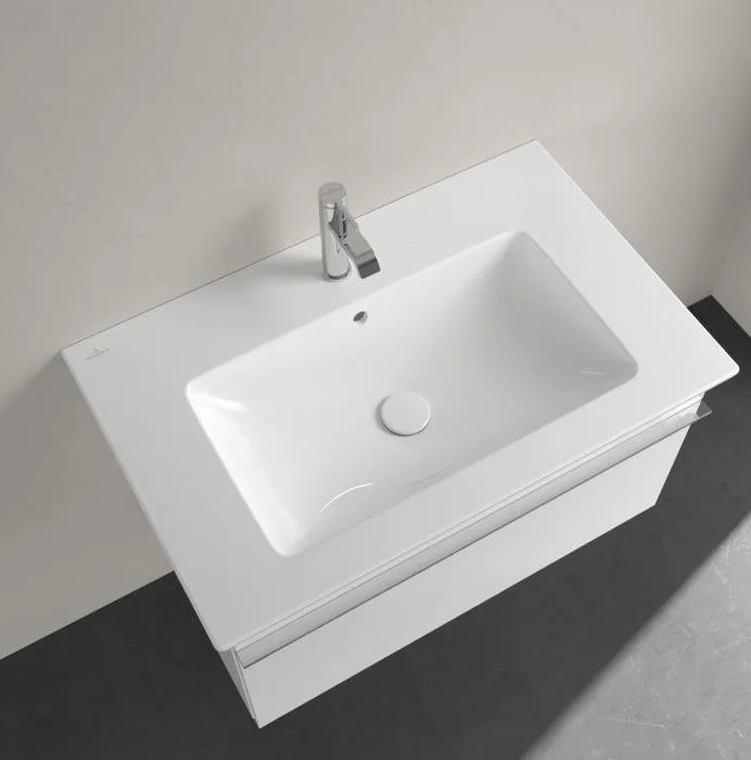 Мебельная раковина Villeroy & Boch Venticello 41048L01 80х50 альпийский белый Sancos — официальный сайт