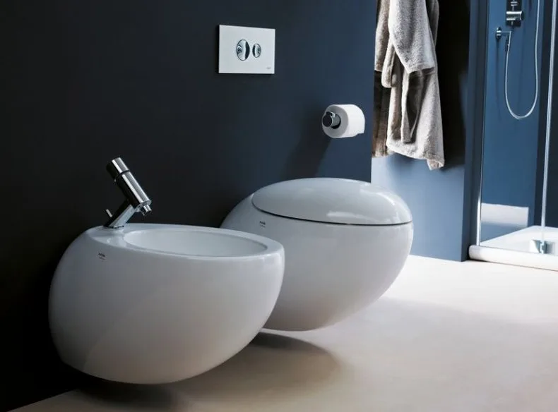 Биде подвесное Laufen Alessi one Alessi One 8.3097.1.400.304.1 Sancos — официальный сайт