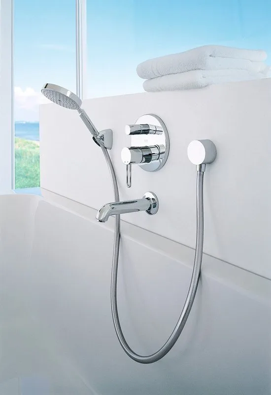 Шланговое подключение Axor Starck Fixfit 27451000, хром Sancos — официальный сайт