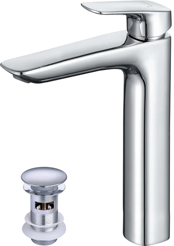 Смеситель для раковины AQUATEK Вега AQ1005CR хром Sancos — официальный сайт