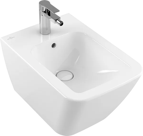 Биде подвесное Villeroy & Boch Finion 446500R1 alpin, ceramicplus