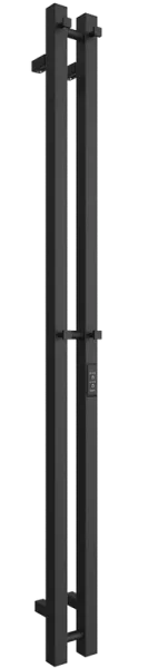 Полотенцесушитель электрический Двин X-2 plaza neo 140х80, матовый черный Sancos — Оригинал