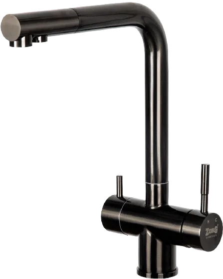 Смеситель для кухни Zorg Inox SZR-7039 GRAFIT графит Sancos — официальный сайт