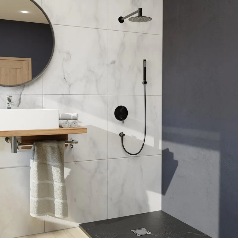 Душевой комплект RGW Shower Panels SP-52 B, С ВНУТРЕННЕЙ ЧАСТЬЮ Sancos — официальный сайт