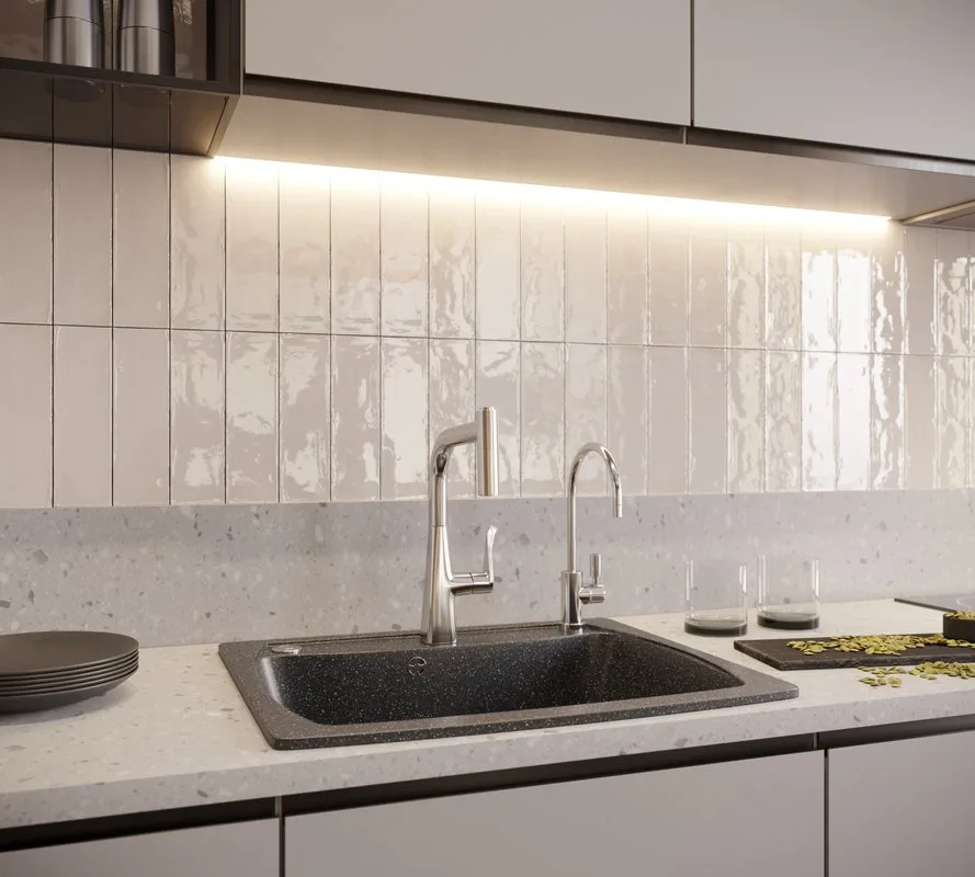 Смеситель для кухни Hansgrohe Metris M71 14834000 хром Sancos — официальный сайт