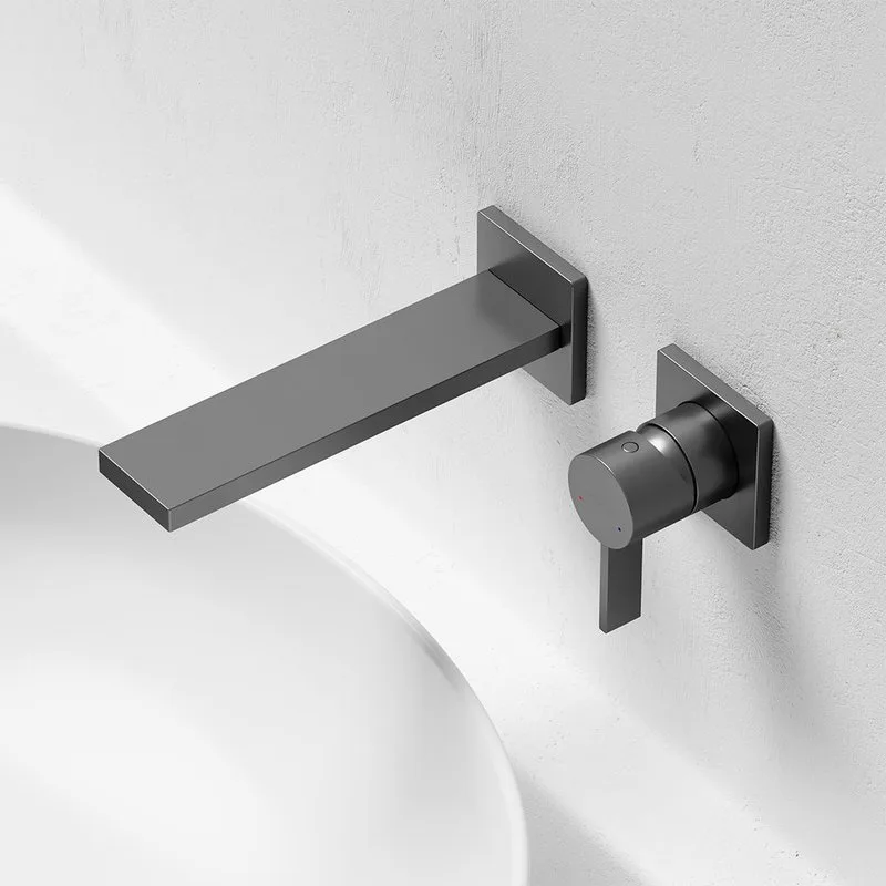 Смеситель для раковины Sancos Linn, вороненая сталь, SC9021GG Sancos — официальный сайт