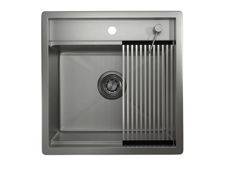 Мойка кухонная Granula Kitchen Space 5051 матовая сталь Sancos — официальный сайт