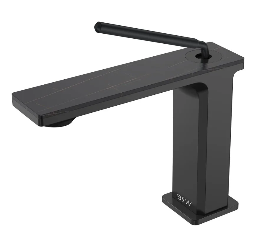 Смеситель для раковины Black&White Gravity 7105MB matt black Sancos — официальный сайт