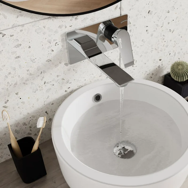 Смеситель для раковины Wasserkraft Lopau 3230 С ВНУТРЕННЕЙ ЧАСТЬЮ, хром Sancos — официальный сайт