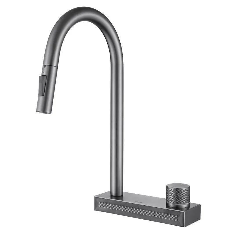 Смеситель для кухни Abber Wasser Kreis AF8114NG, никель Sancos — официальный сайт