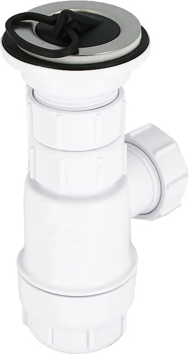 Сифон для раковины McAlpine MRW2L, с пробкой Sancos — официальный сайт
