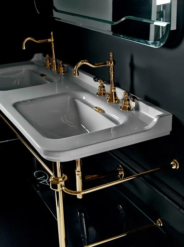Раковина Kerasan Waldorf 4143 с 3 отверстиями Sancos — официальный сайт